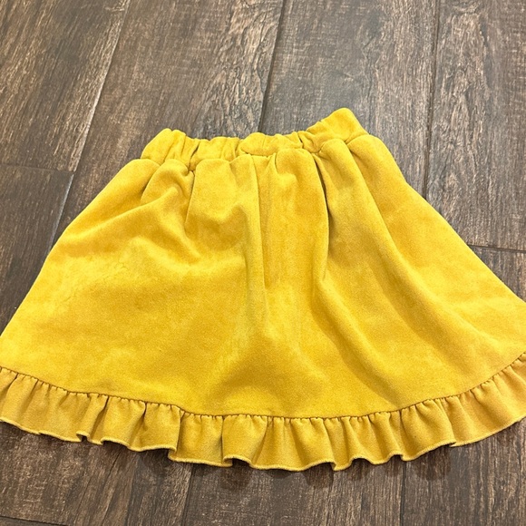 Yellow Ruffle Skort girls 4t - Picture 4 of 4